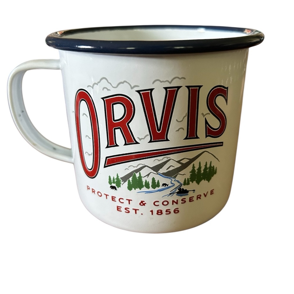 Orvis Metal Camp Mug